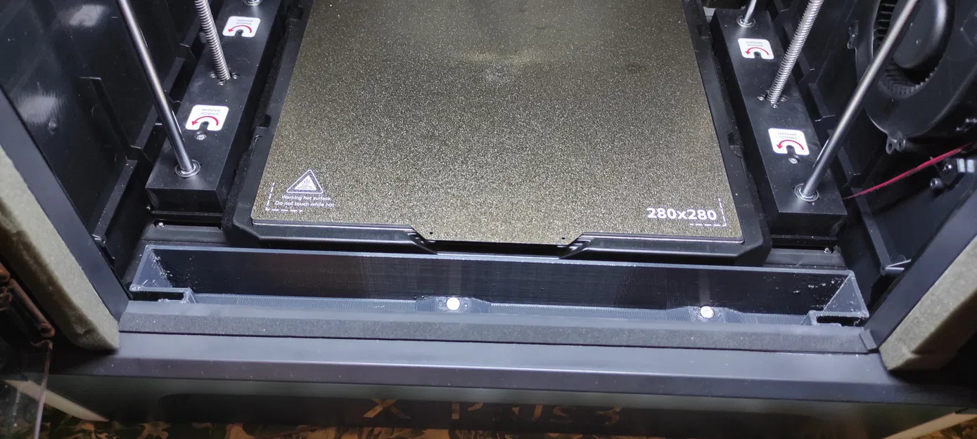 Lắp đặt thùng rác cho máy in 3D QIDI TECH X-Plus 3 - Image 2