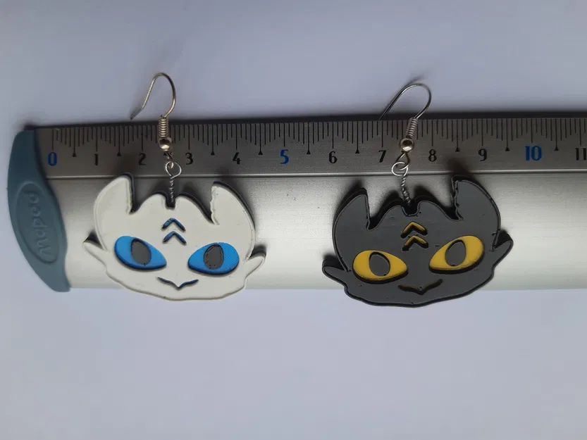 Bông Tai Rồng Dạ Khúc (Toothless) - Image 1