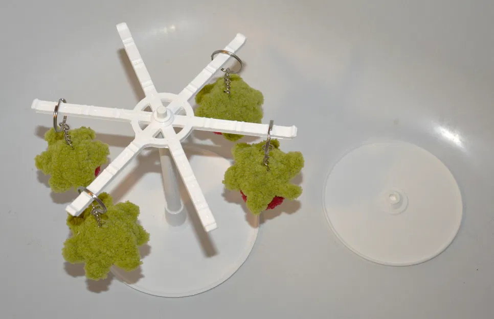 Kệ Giữ Móc Chìa Khóa Xoay - Image 5