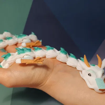 Rồng Haku Dài 65cm / STL + 3MF