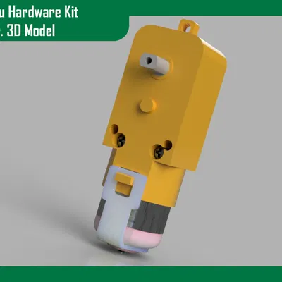 Động Cơ Hộp Số / Getriebemotor File STEP/Fusion