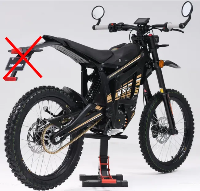 Gá đỡ di chuyển đèn phanh Talaria Sting L1E V3 - Image 1