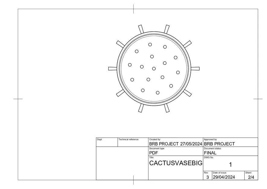 Chậu/Bình Hoa Xương Rồng Độc Đáo - Image 11