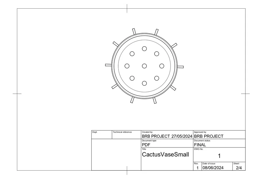 Chậu/Bình Hoa Xương Rồng Độc Đáo - Image 14