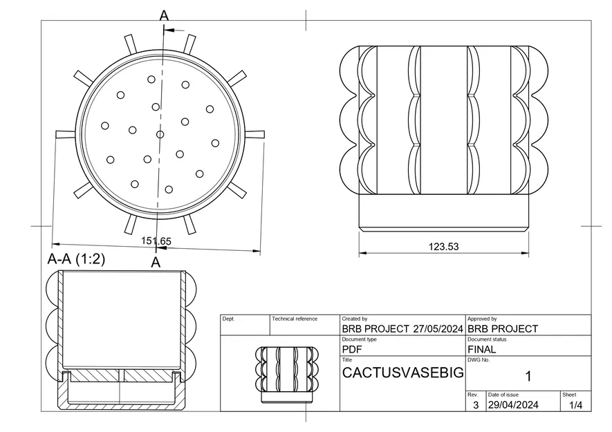 Chậu/Bình Hoa Xương Rồng Độc Đáo - Image 17