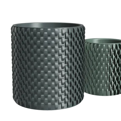 Chậu Hoa / Bình Rồng Vảy