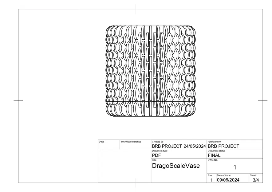 Chậu Hoa / Bình Rồng Vảy - Image 7
