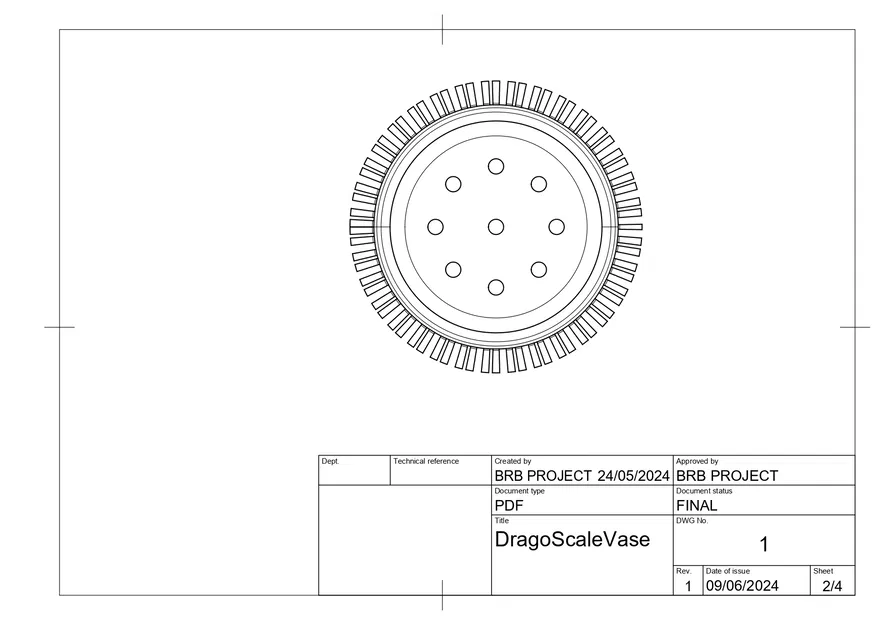 Chậu Hoa / Bình Rồng Vảy - Image 13