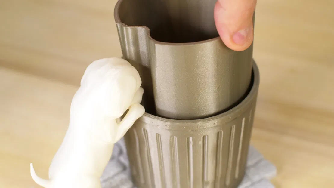 Chậu Cây/Thùng Rác Hình Chó Doggo - Image 4