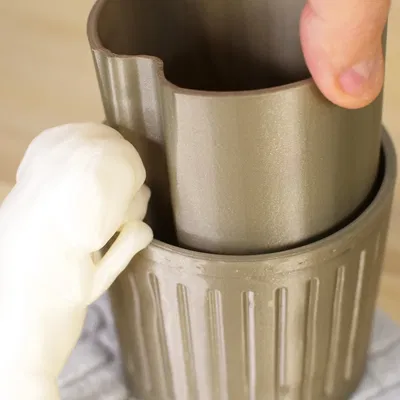 Chậu Cây/Thùng Rác Hình Chó Doggo