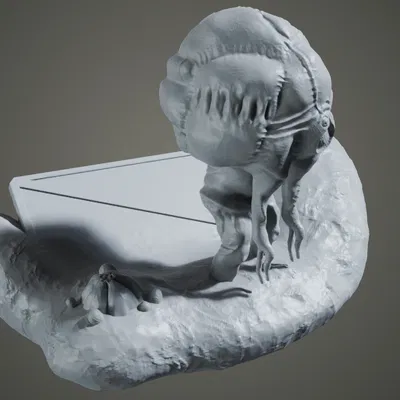 Tượng Halo 3 Flood Carrier Form