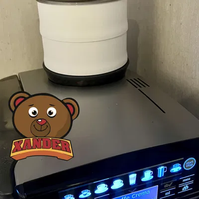 Nối dài hộp đựng hạt cà phê Siemens EQ 6 series, có thể xếp chồng