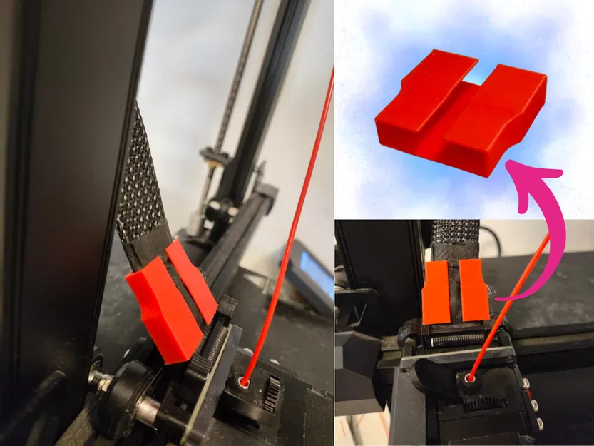 Phụ Kiện Bảo Vệ Dây Cáp Cho Máy In Ender 3 S1 - Image 1