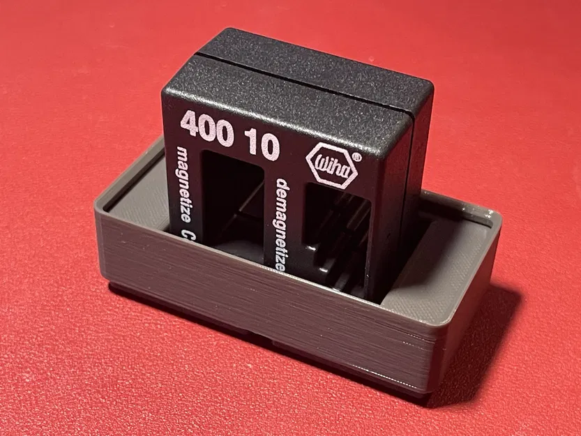 Khay Đựng Bộ Phận Nam Châm Hóa/Khử Từ Gridfinity Wiha - Image 1