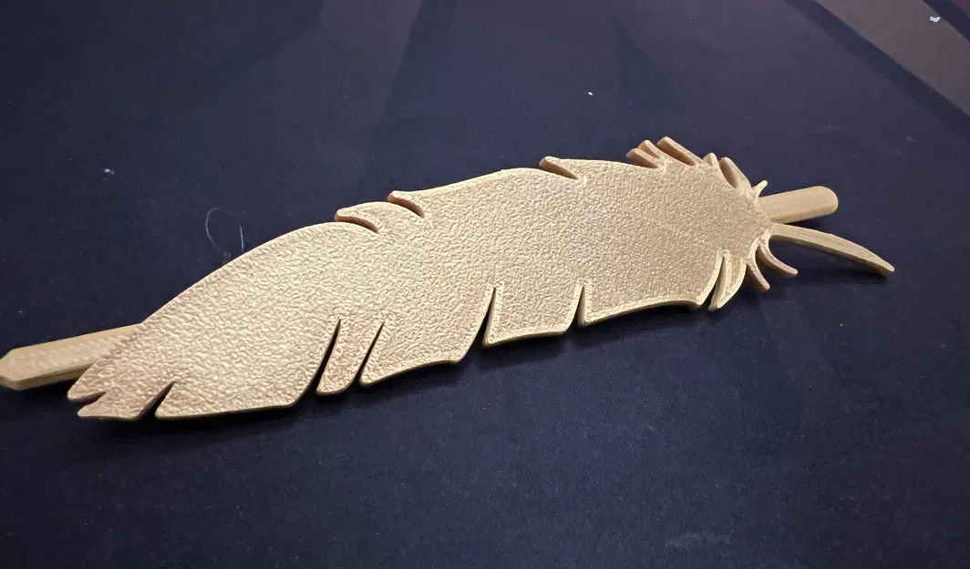 Kẹp Tóc Hình Lông Vũ - Image 3