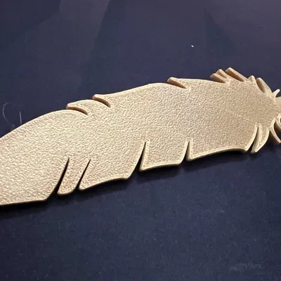 Kẹp Tóc Hình Lông Vũ