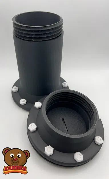 Ống Tiết Kiệm Tiền Kiểu Công Nghiệp - Image 2