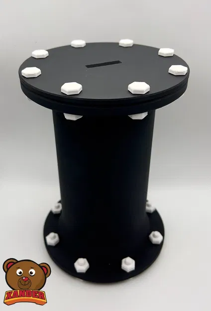 Ống Tiết Kiệm Tiền Kiểu Công Nghiệp - Image 5