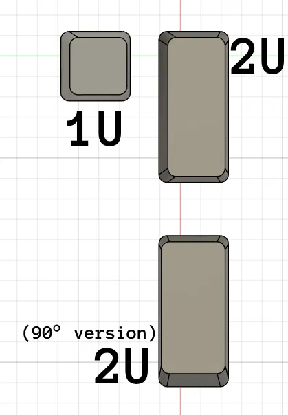 Keycap Cherry MX Phẳng Kích Thước 2U (Bản Remix) - Image 2