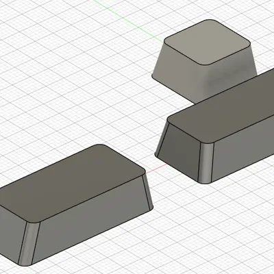 Keycap Cherry MX Phẳng Kích Thước 2U (Bản Remix)