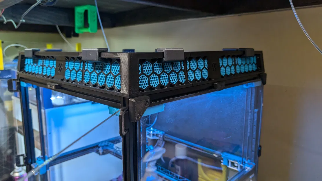 Phần che Canopy Voron 2.4 / Trident - Chèn Váy REMIX - Image 2