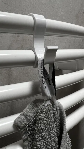 Giá đỡ khăn tắm cho máy sưởi phòng tắm / Towel bathroom holder radiator - Image 2