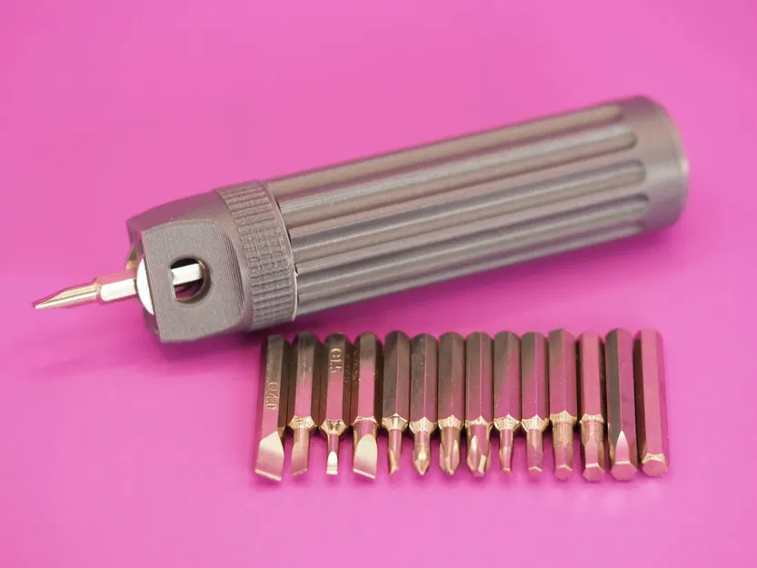 Bộ tua vít mini 16-trong-1 EDC siêu bền, gắn chìa khóa - Image 1