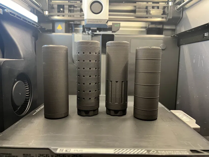 Ống giảm thanh/hút âm Airsoft. (đang phát triển) - Image 3