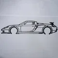 Tranh Treo Tường 2D PORSCHE CARRERA GT - Thumbnail 2