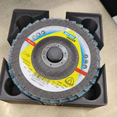 Giá đỡ đĩa máy mài góc Gridfinity - 125mm