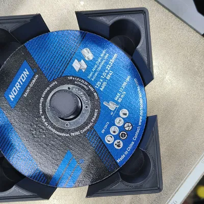 Giá đỡ đĩa máy mài góc Gridfinity - 125mm