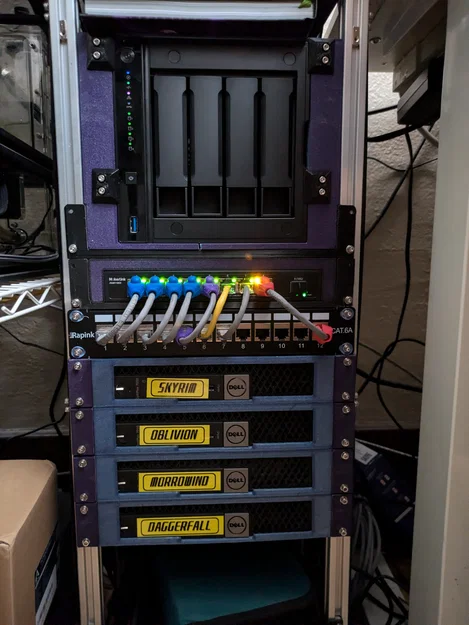 Kệ 10-inch cho Lenovo M90q Gen 3 / M80q M70q / Rack UMS - Image 2