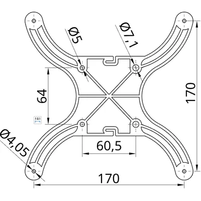 Bản lề trục Y siêu nhẹ cho Ender 3 PRO