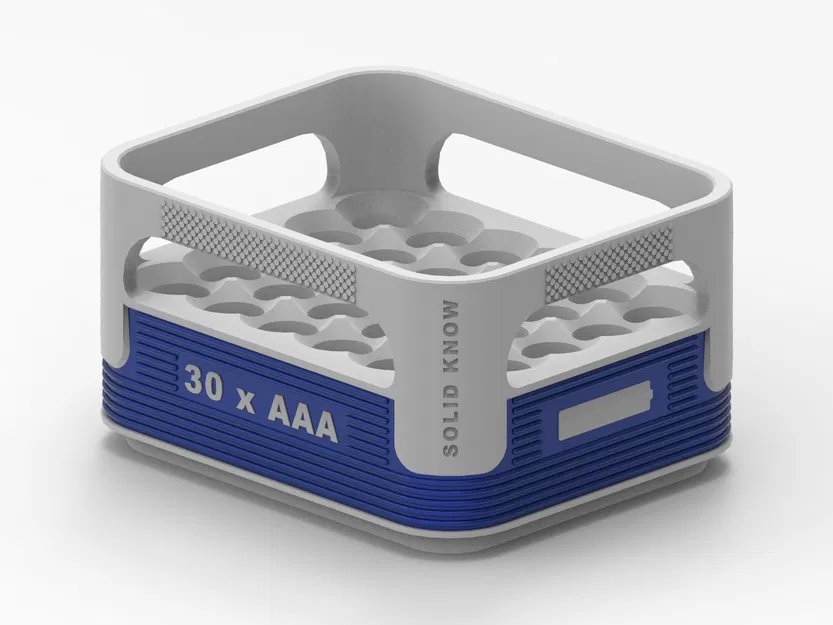 Hộp Pin AAA Xếp Chồng (Thiết kế thùng bia Veltins) - Image 4