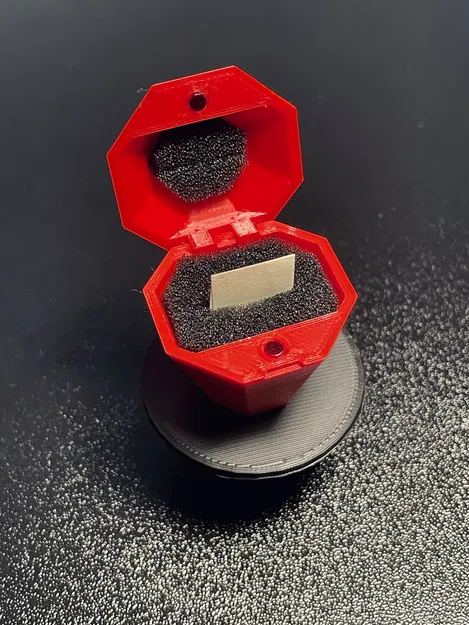 Hộp nhẫn hình chiếc nhẫn - Image 3