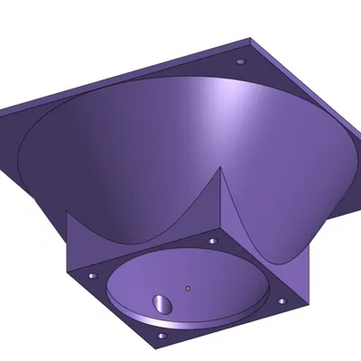 Bộ chuyển đổi quạt 120mm sang 60mm cho bu lông M3