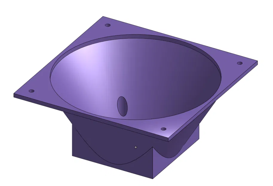 Bộ chuyển đổi quạt 120mm sang 60mm cho bu lông M3 - Image 2