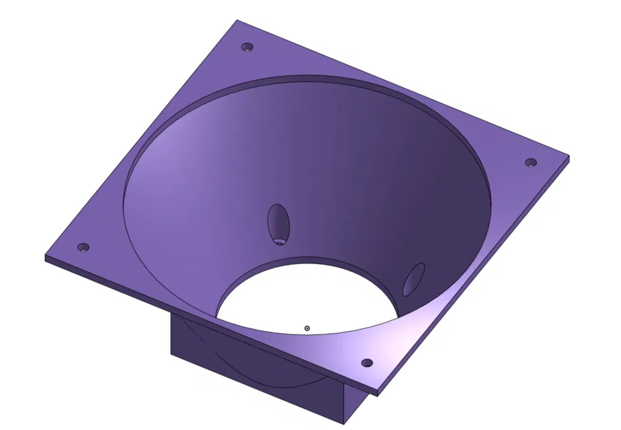 Bộ chuyển đổi quạt 120mm sang 60mm cho bu lông M3 - Image 3