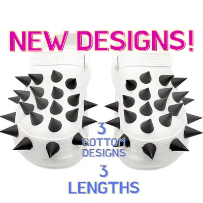 Phụ Kiện Giày Crocs Hình Gai Nhọn - Mẫu Mới!