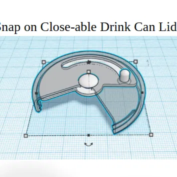 Nắp Lon Nước Giải Khát Có Thể Đóng Mở Kiểu Snap-on