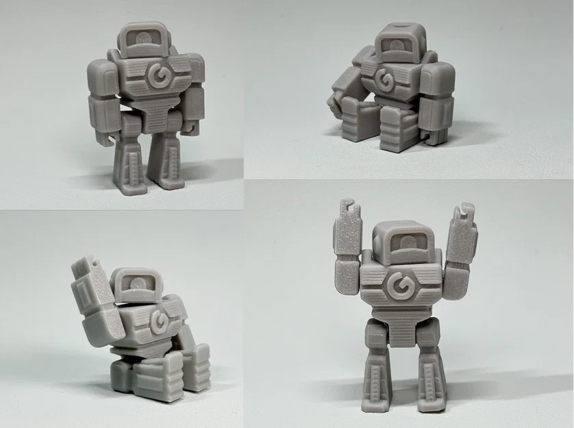 Robot G - Mô Hình In 3D Giá Rẻ, Dễ In - Image 1