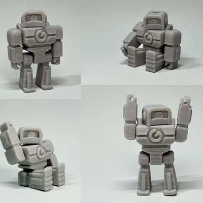 Robot G - Mô Hình In 3D Giá Rẻ, Dễ In