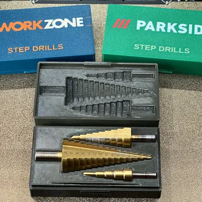 Hộp nhỏ gọn cho bộ mũi khoan bậc (tùy chỉnh)