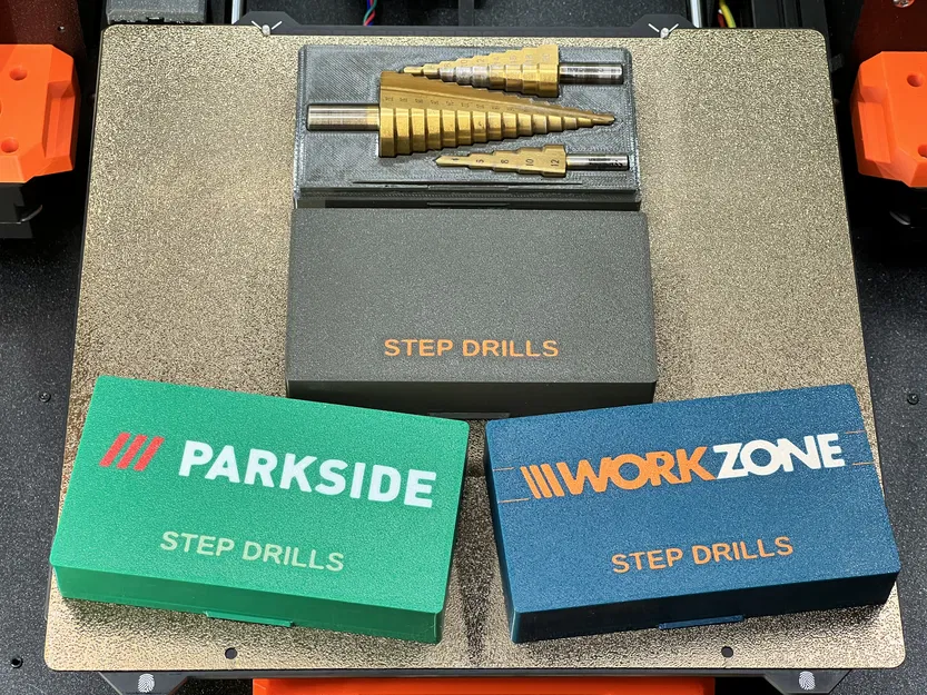 Hộp nhỏ gọn cho bộ mũi khoan bậc (tùy chỉnh) - Image 3