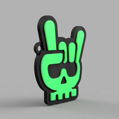 Móc Khóa Đầu Lâu