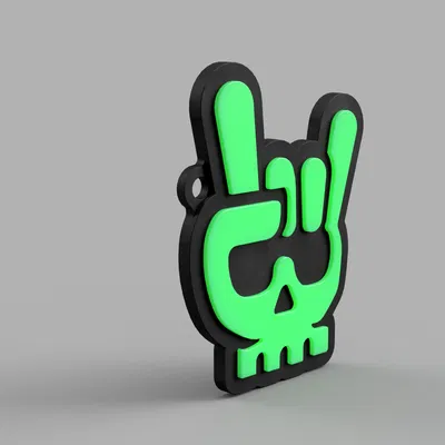 Móc Khóa Đầu Lâu