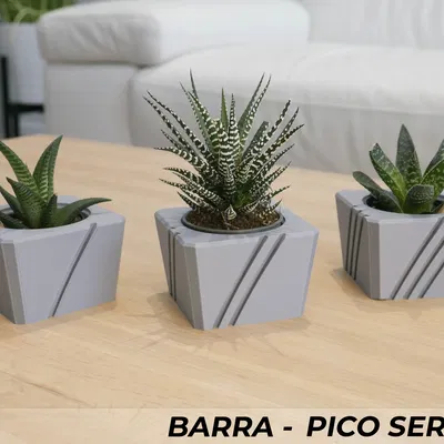 Bộ Ba Chậu Cây Barra Series