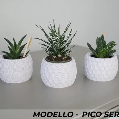 Bộ Chậu Cây Modello Series Ba Mẫu