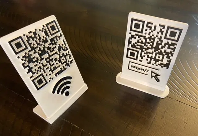 Mã QR Tùy Chỉnh Một Màu Dễ Dàng Cho Wifi, Check-In, Menu, Website - Image 1