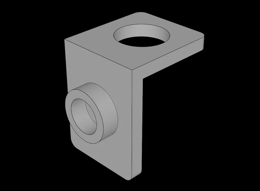 Chân đế Lego (42446.dat) 1x1 - Mỏng 1x1 có lỗ trục - Image 1